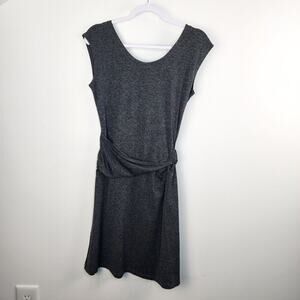 Patagonia Dark Gray Gorpcore Knee Length‎ Dress Size Medium Granola Girl Outdoor